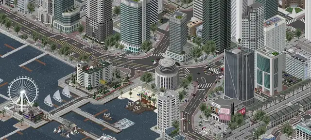 Zona industriale e centrale energetica in TheoTown: City Builder
